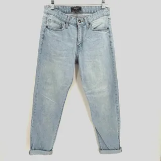 Photo of Forever 21 Men Slim Fit Jeans 31x31 Light Wash Stretch Blue Denim Pants