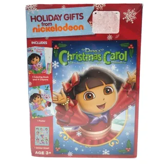 Photo of Dora the Explorer Doras Christmas Carol Holiday Adventure DVD New Sealed