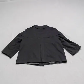 Photo of Notations Black Cropped Swing Jacket - Mod Style - Large