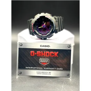 Photo of Casio Baby-G BA-110TM-1A Decora Style Analog Digital Black Purple Women’s Watch