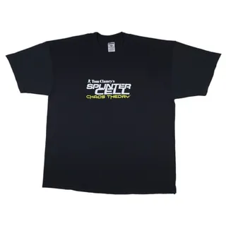 Photo of Vintage 2005 Tom Clancys Splinter Cell Chaos Theory Promo T Shirt XL Jerzees