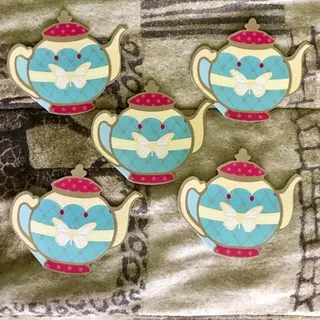 Photo of Glitter Teapot Butterfly Cards