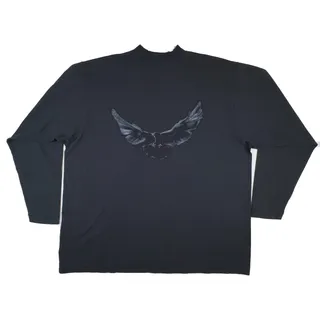 Photo of Yeezy Gap Balenciaga Dove Long Sleeve T Shirt Black Large 471305-02