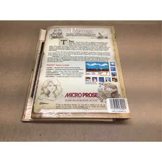 Photo of Sid Meier's Pirates MicroProse IBM PC Tandy 5.25 Floppy Disks Manual 1987 CIB