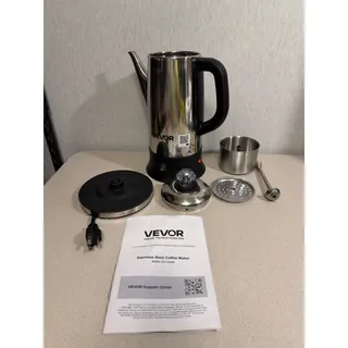 Photo of VEVOR 12 Cup Electric Percolator Coffee Pot Stainless Steel 1000W Keep Warm