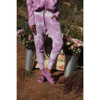 Photo of Bandier Juniper Jogger in Lavender Tie Dye Size Small 