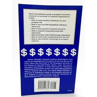 Photo of Vintage 1992 Where the Money Is A Fund Raiser's Guide to the Rich Helen Bergan
