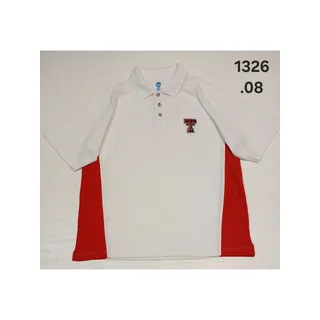 Photo of NCAA (L) Multicolor Texas Tech Raiders Button Polo Shirt