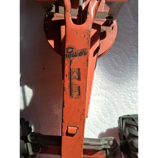 Photo of Vtg Steel Power Grader Toy As Is (3251)