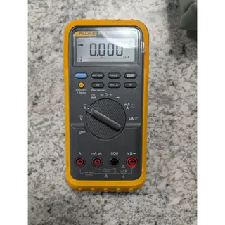 Photo of Fluke 87 III True RMS CAT III Digital Multimeter 1000V w/ Case & Leads