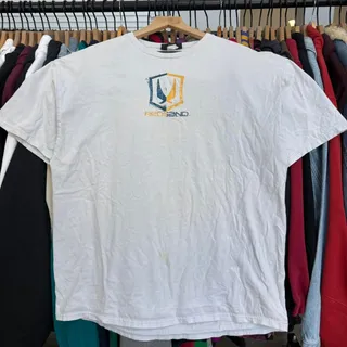 Photo of Vintage 90s Red Sand Skate Style Tee White