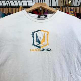 Photo of Vintage 90s Red Sand Skate Style Tee White