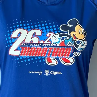 Photo of Disney World Marathon 2017 26.2 RunDisney Shirt Women S
