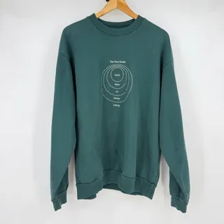 Photo of Palo Santo Studios | Energetic Crew Sweatshirt in Evergreen S/M