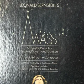 Photo of Leonard Bernstein Mass Columbia Masterworks Vinyl Record Box Set With Booklet