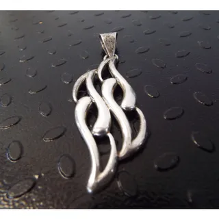 Photo of  Vintage Sterling Mexican abstract drop
