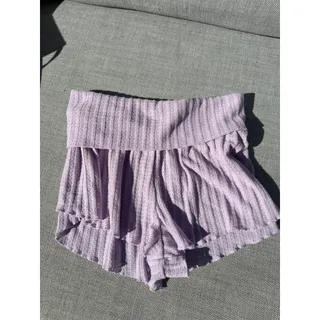 Photo of Out From Under Women's Purple Pointelle Shorts