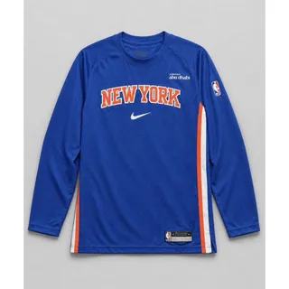 Photo of Nike New York Knicks 2025/26 Team Issue Pregame Warmup Jersey Shirt Size XL