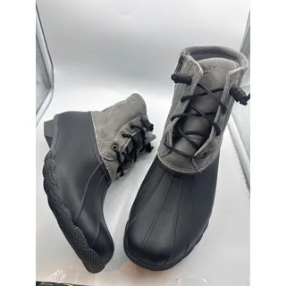 Photo of Sperry Women's Saltwater Core Waterproof Leather Rain Boots - Size 9.5