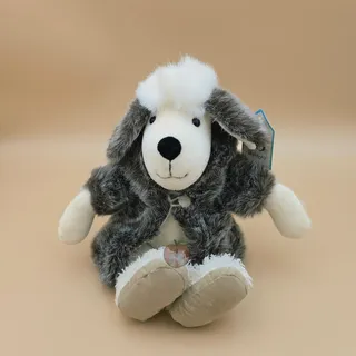 Photo of Jellycat Handsome Hound Sheepdog Medium - AUTHENTIC - NEW WITH TAGS