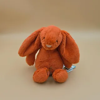 Photo of Jellycat Bashful Tangerine Bunny Small - AUTHENTIC - NEW WITH TAGS