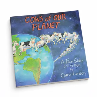 Photo of Vintage Cows of Our Planet Book | 1990s Gary Larson Far Side Comic Collection