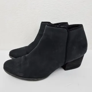 Photo of Blondo Villa Women's Waterproof Ankle Boots Suede Leather Black 9