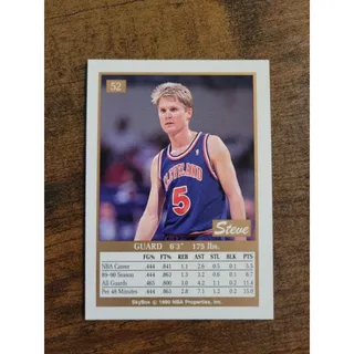 Photo of Steve Kerr 1990-1991 Skybox #52 - Cleveland Cavaliers - NBA - Fresh Pull