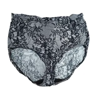 Photo of Lane Bryant Black Lace Comfort Bliss High Waist Brief Panty Plus 18/20