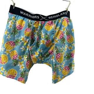 Photo of Warriors & Scholars Pineapple WarriorFit Moisture Wicking Boxer Brief Medium