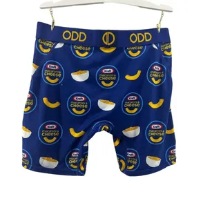 Photo of OddSox Kraft Mac & Cheese Boxer Brief Mens Size Medium Foodie Childhood