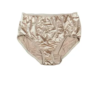 Photo of Vanity Fair Shiny Undershapers Light Control Brief Panty 40301 Tan Womens 5XL