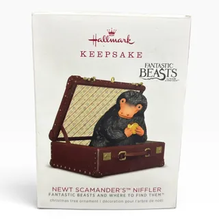 Photo of Hallmark Keepsake 2018 Fantastic Beasts Newt Scamander Niffler Ornament QXI2926