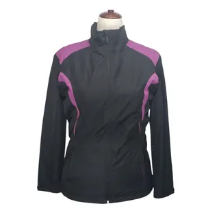 Photo of Maggie Lane Techwear Womens L Golf Outerwear Performance Jacket Black