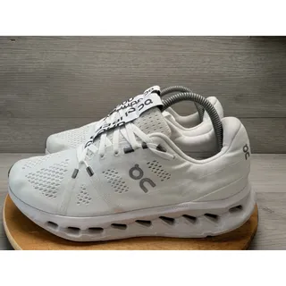 Photo of On Cloudsurfer White/Frost Running Womens Shoes Size 9.5