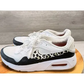 Photo of Nike Air Max SC White Sneakers Leopard Swoosh Women's 8 Running DZ5200-100
