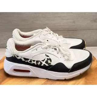 Photo of Nike Air Max SC White Sneakers Leopard Swoosh Women's 8 Running DZ5200-100
