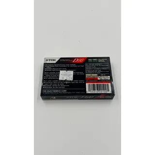 Photo of TDK D90 Blank Audio Cassette Tape 90 Min New Sealed Type I Normal Bias NOS