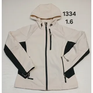 Photo of Free Country (Small) Cream Full Zip Athletic Outwear Jacket
