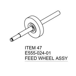 Photo of Better Pack 555e E555-024-01 Feed Wheel Assy