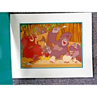 Photo of 2000 TARZAN Disney Store 11"x14" Lithograph Original with Envelope
