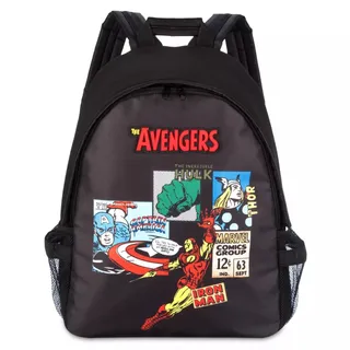 Photo of NWT Disney Parks Marvel Avengers Comic Black Backpack