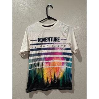Photo of Wonder Nation Adventure is out there Galaxy Camping Night Sky Tee XXL (18)