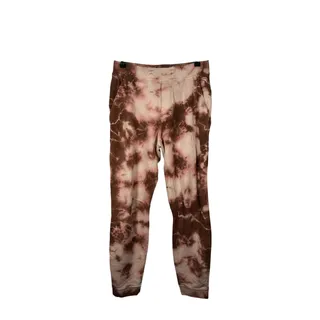 Photo of Lululemon Mens City Sweat Joggers Size S Brown Pink Tie Dye Lounge Athletic