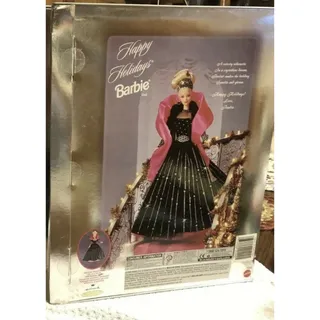 Photo of Holiday Barbie (1998), NIB, w/ Rare, Original Back Box Picture