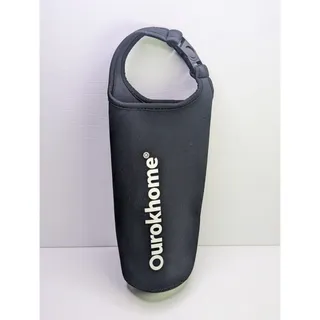 Photo of Ourokhome Water Bottle Carrier Sleeve BlackPadded Holder Carry Handle Buckle