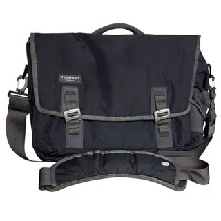 Photo of Timbuk2 Command Messenger Laptop Bag Medium Crossbody Padded Black Discontinued
