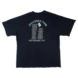 Photo of Vintage 2002 Murphy's Law Tour T Shirt XL Black NYHC Hardcore Punk Pirate Skull