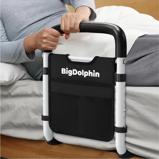 Photo of BIGDOLPHIN BS06 Bed Assist Rail for Elderly Seniors Bed Cane 350LB Adjustable