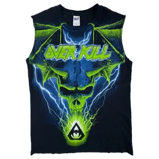 Photo of Overkill 2013 North America Tour Shirt Mens S AOP All Over Print Sleeveless